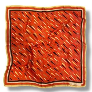 Vintage André Fantasies Abstract Pattern Scarf